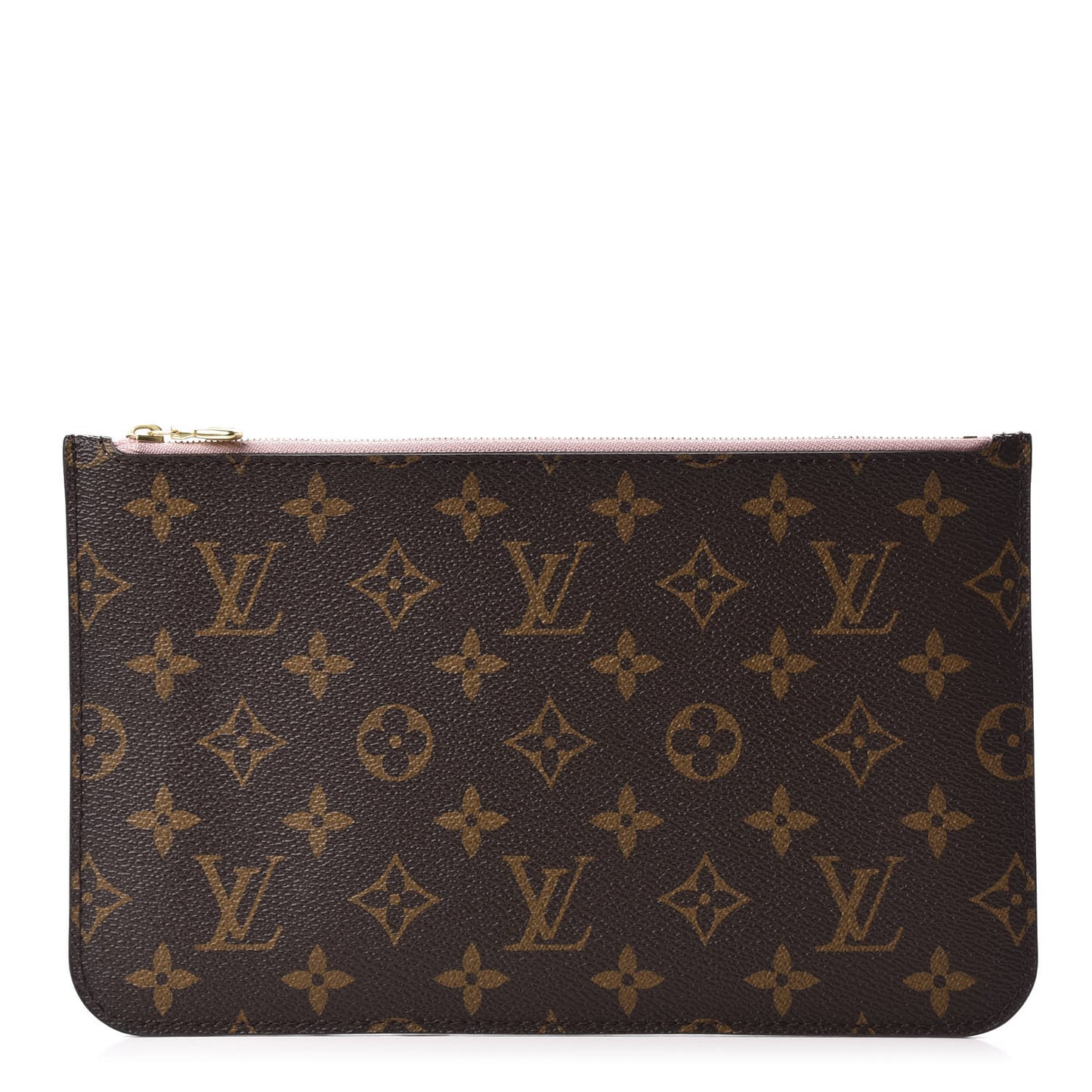 Monogram Neverfull MM GM Pochette Rose Ballerine