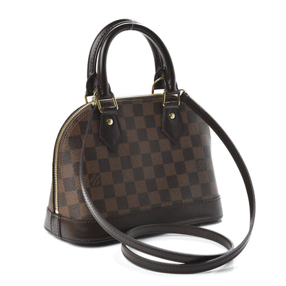 Louis Vuitton Damier Ebene Alma BB 2 of 9