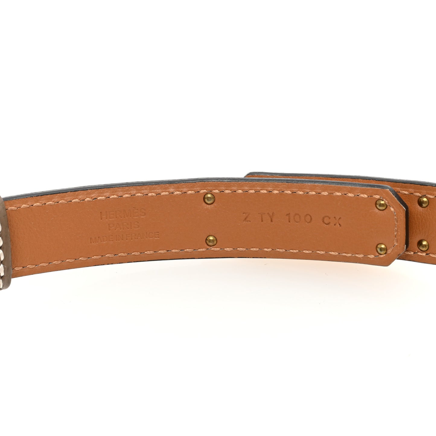Epsom Kelly Belt Etoupe