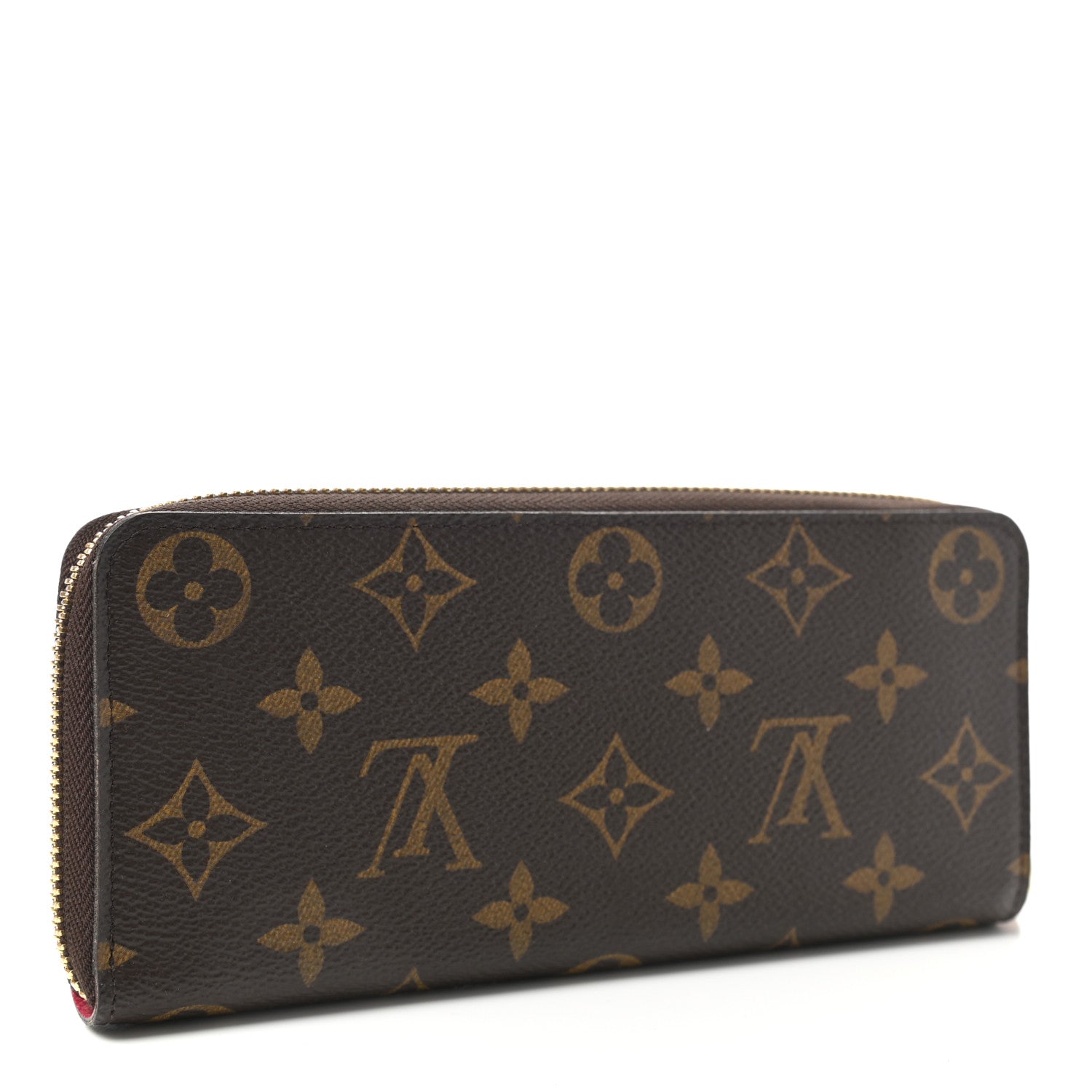 Louis Vuitton Monogram Clemence Wallet Fuchsia 3 of 7