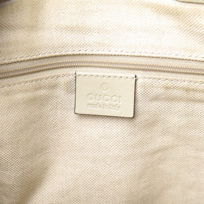 Gucci Monogram Margaux Calfskin Medium Sukey Top Handle Bag Beige Ebony Mystic White 7 of 15