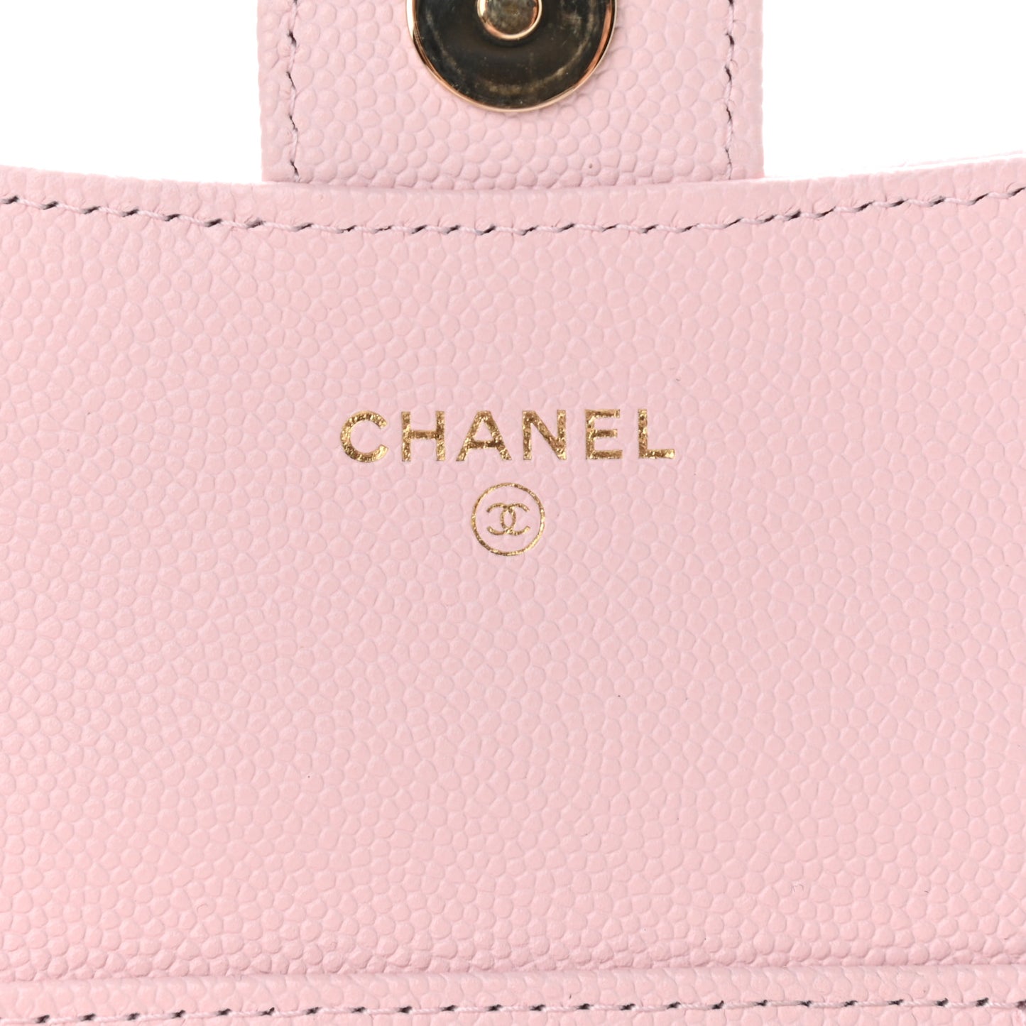 Caviar Quilted Mini Chain Bag Pink