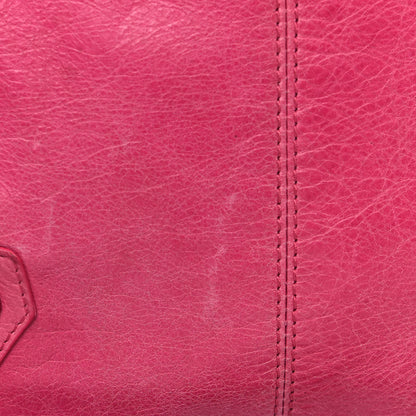 Balenciaga Agneau Classic Hardware Day Hobo Rose Hortensia 14 of 22
