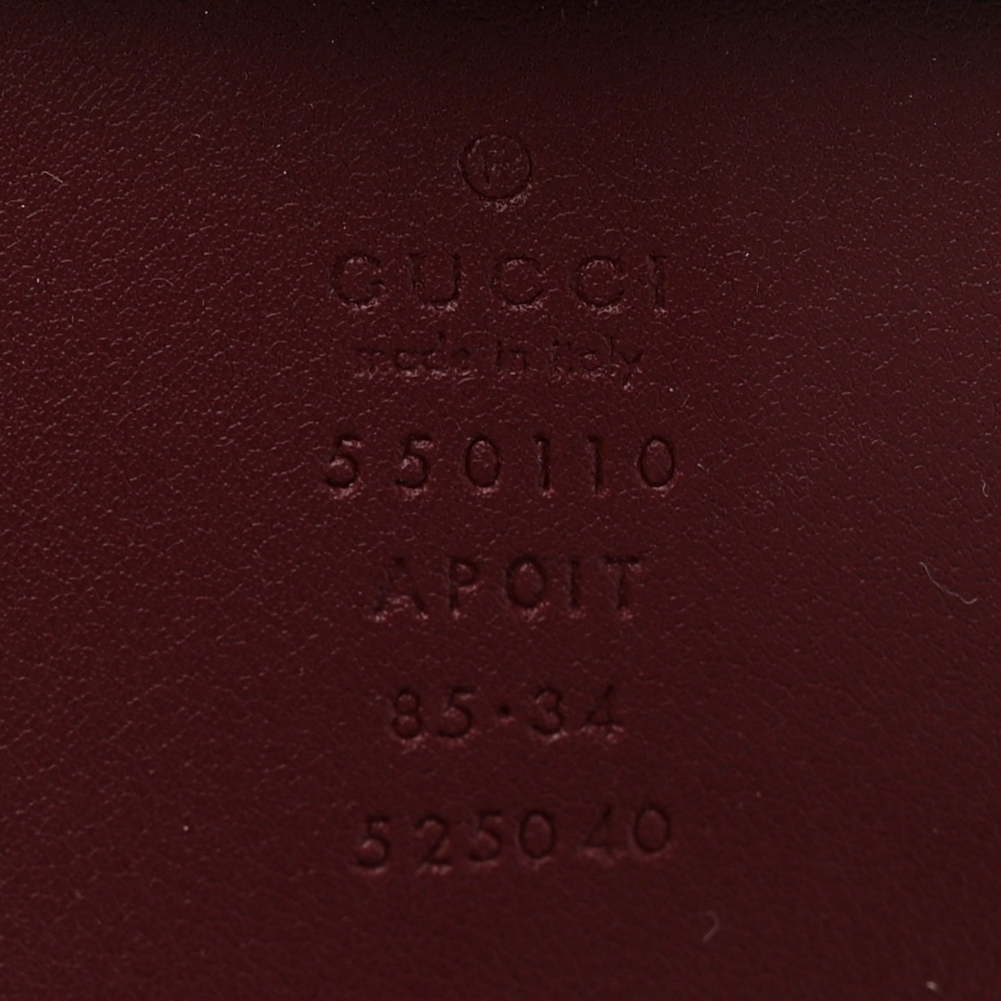 Calfskin Crystal Double G 55mm Belt 85 34 Burgundy