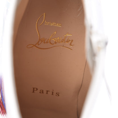 Christian Louboutin Calfskin In Love 100 Booties 38.5 White 7 of 7