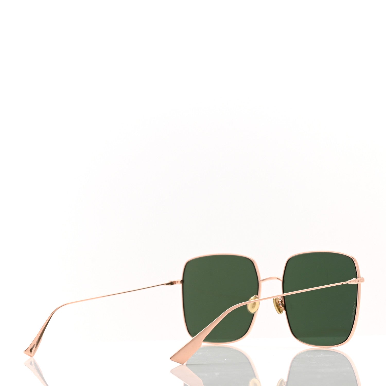 Christian Dior Metal Diorstellaire 1 Sunglasses Rose Gold Green 4 of 12