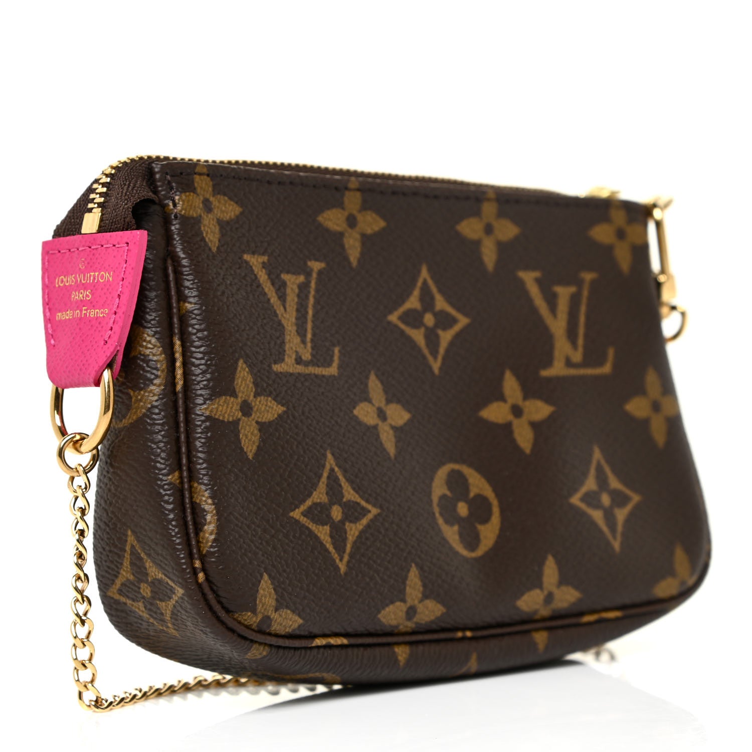 Louis Vuitton Monogram 2018 Christmas Animation Mini Bears Pochette Accessories 3 of 10