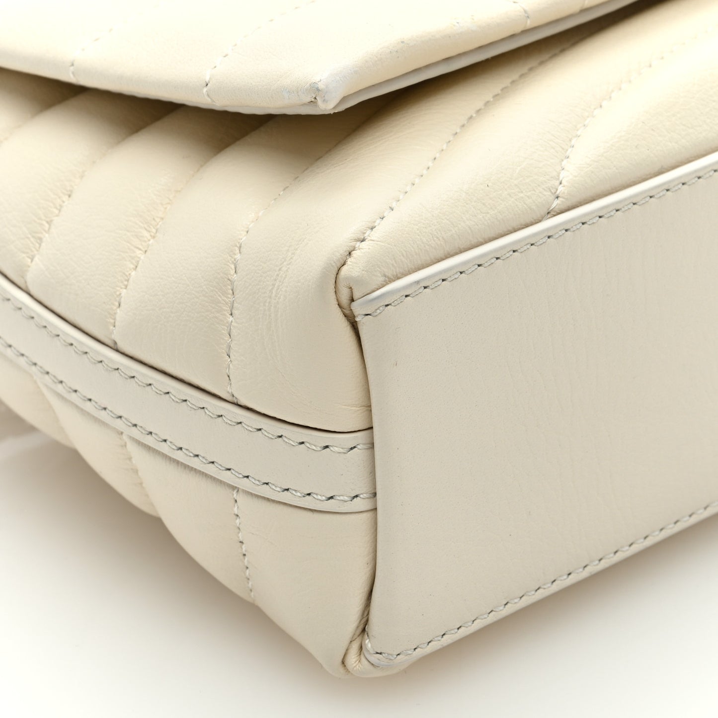 Calfskin Quilted Small 4G Shoulder Bag Ivory