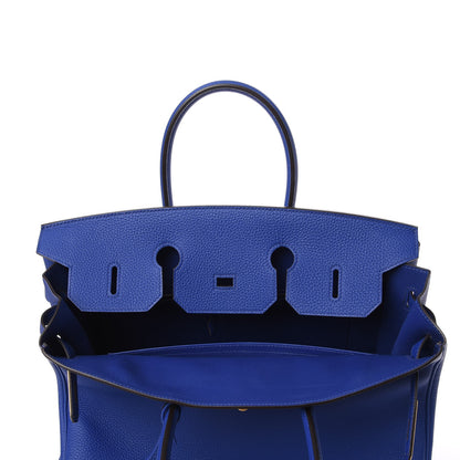 Hermes Togo Birkin 35 Bleu Electrique 8 of 33
