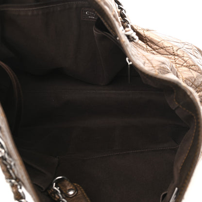 Chanel Metallic Aged Calfskin Large Shopping In Moscow Tote Bronze 5 of 10