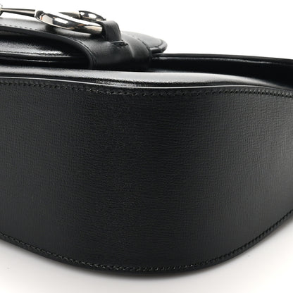 Gucci Demetra Small Horsebit 1955 Asymmetric Shoulder Bag Black 10 of 10