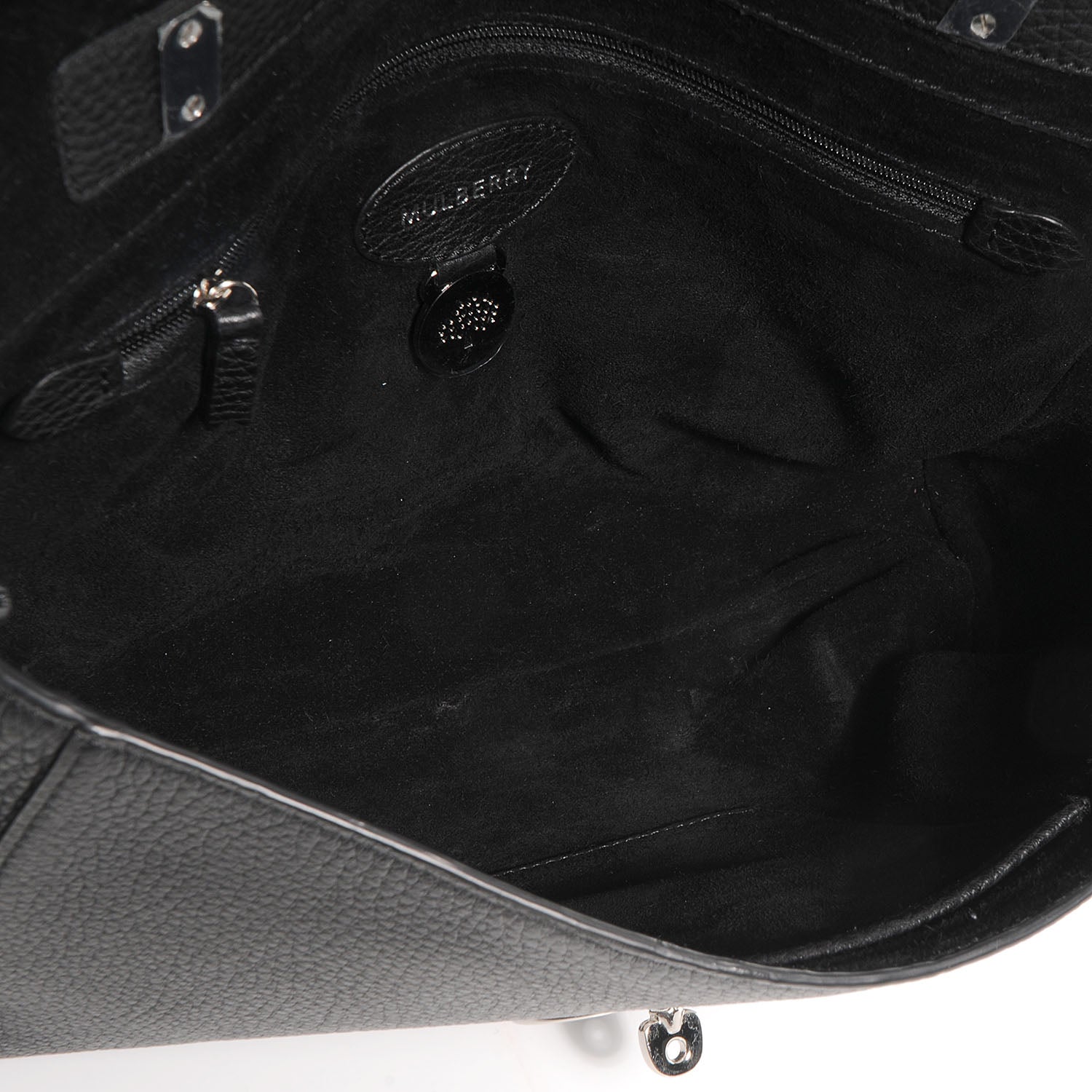 Mulberry Soft Grain Leather Lily Flap Black 5 of 10