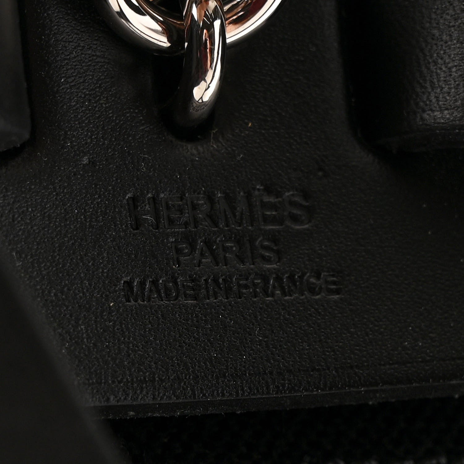 Hermes Military Toile Vache Hunter Herbag a Dos Zip Retourne Backpack Black 7 of 11