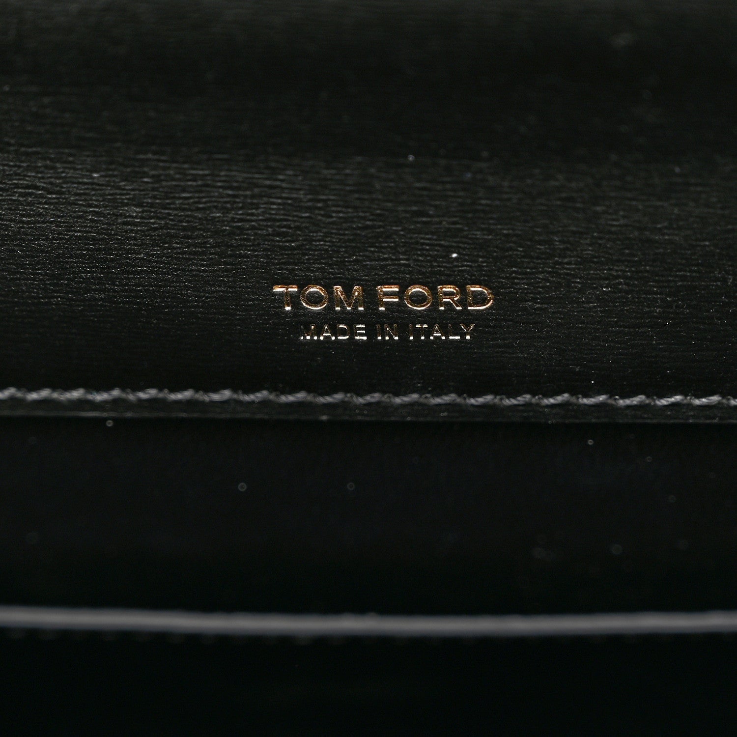 Tom Ford Palmellato Calfskin Medium Whitney Top Handle Bag Black 6 of 9