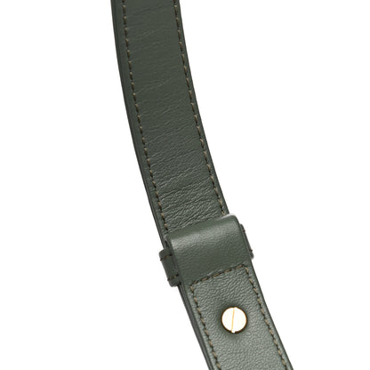 Chanel Calfskin Quilted Medium Boy Flap Dark Green 14 of 16