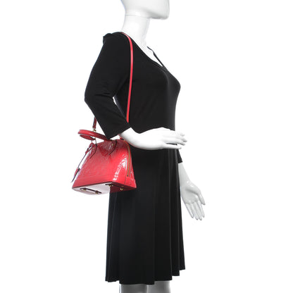 Louis Vuitton Vernis Alma BB Hot Pink 2 of 11