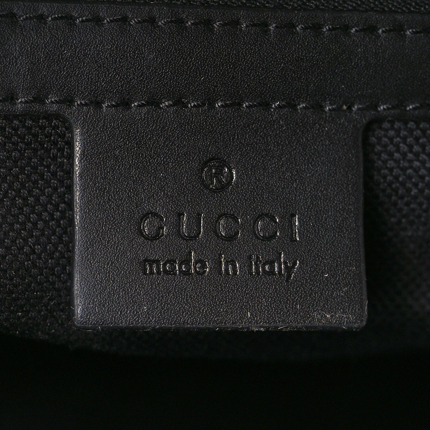 Gucci GG Supreme Monogram Appia Calfskin Web Small Day Backpack Black 6 of 9