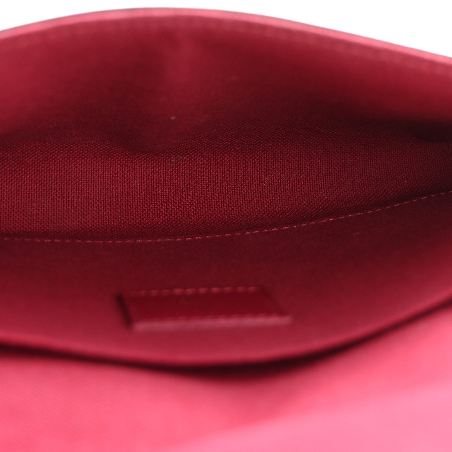 Louis Vuitton Monogram Pochette Felicie Chain Wallet Fuchsia 6 of 17
