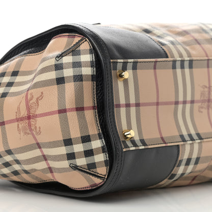 Burberry Haymarket Check Small Gladstone Chocolate 9 of 12
