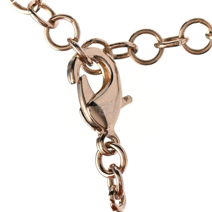 Chanel Crystal CC Chain Short Necklace Gold 5 of 5