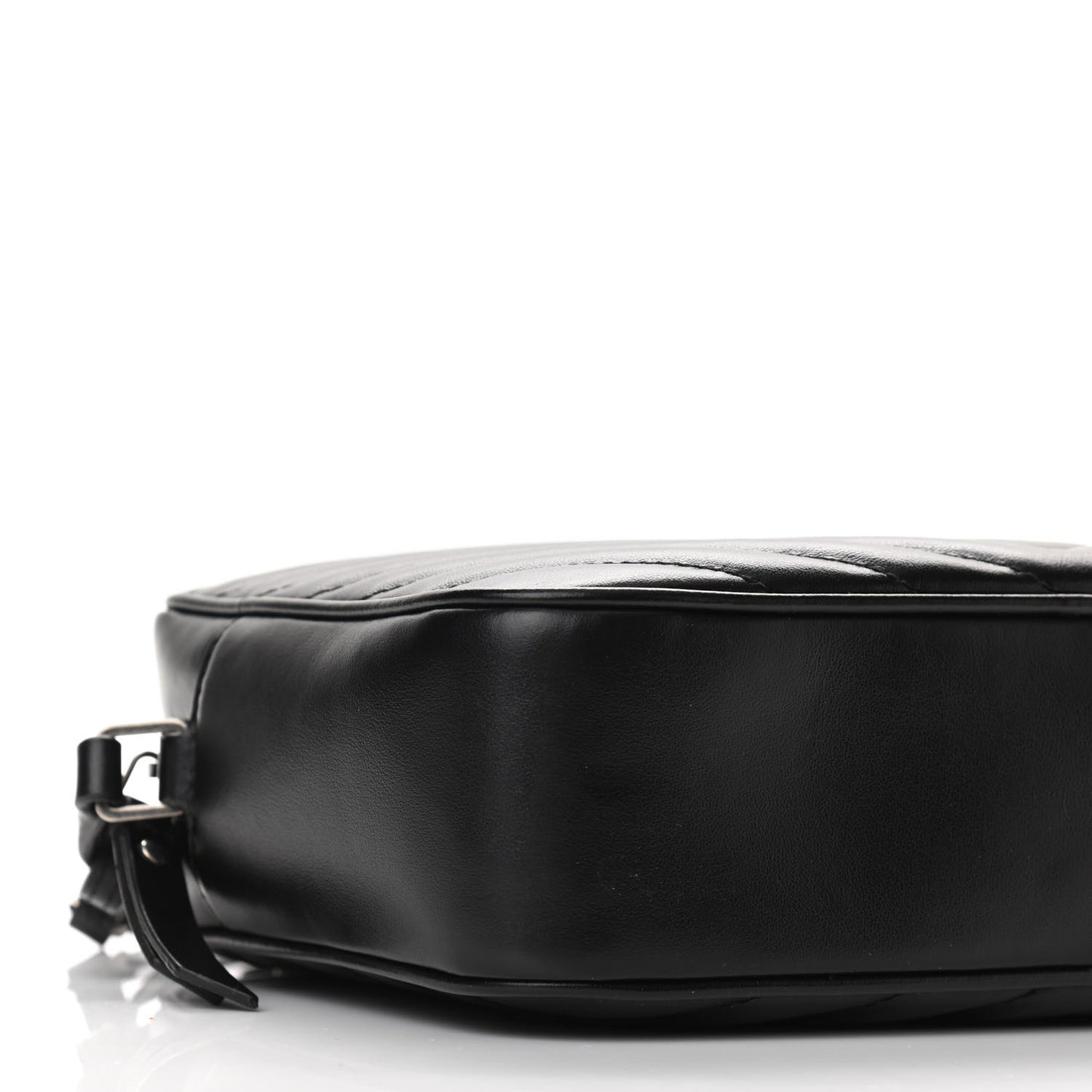 Calfskin Matelasse Monogram Lou Camera Bag Black