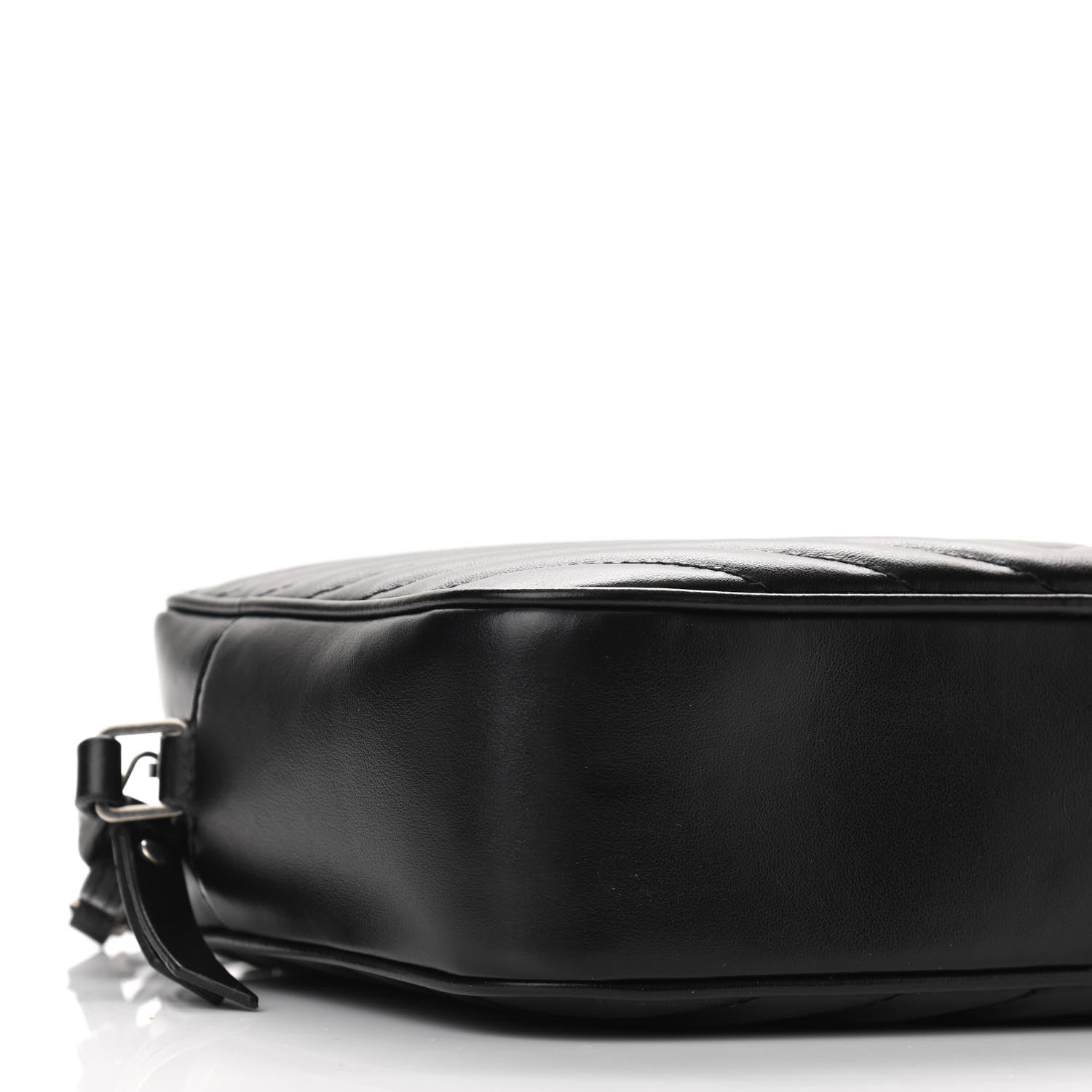 Saint Laurent Calfskin Matelasse Monogram Lou Camera Bag Black 8 of 9