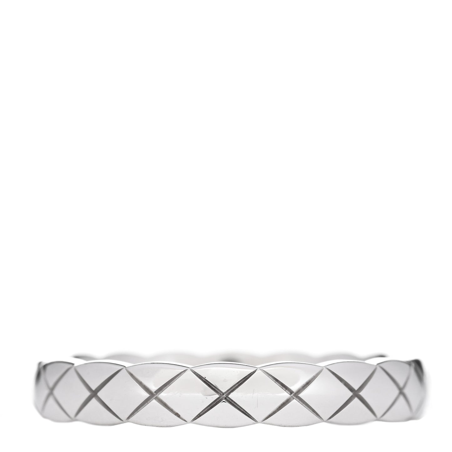 18K White Gold Mini Coco Crush Ring 53 6.25