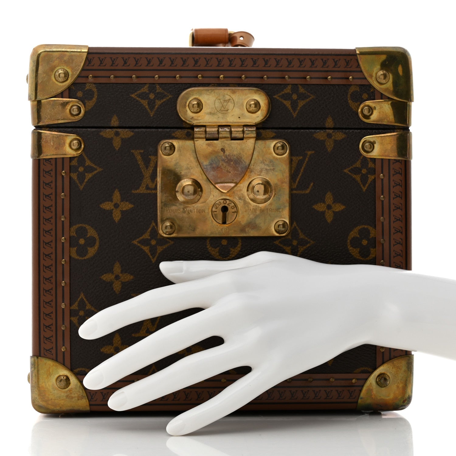 Louis Vuitton Monogram Boite Flacons Beauty Train Trunk Case 2 of 19
