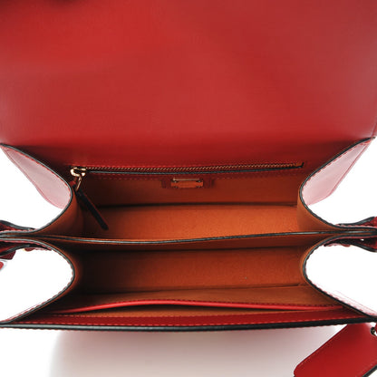 MCM Calfskin Patricia Crossbody Bag Ruby Red 5 of 16