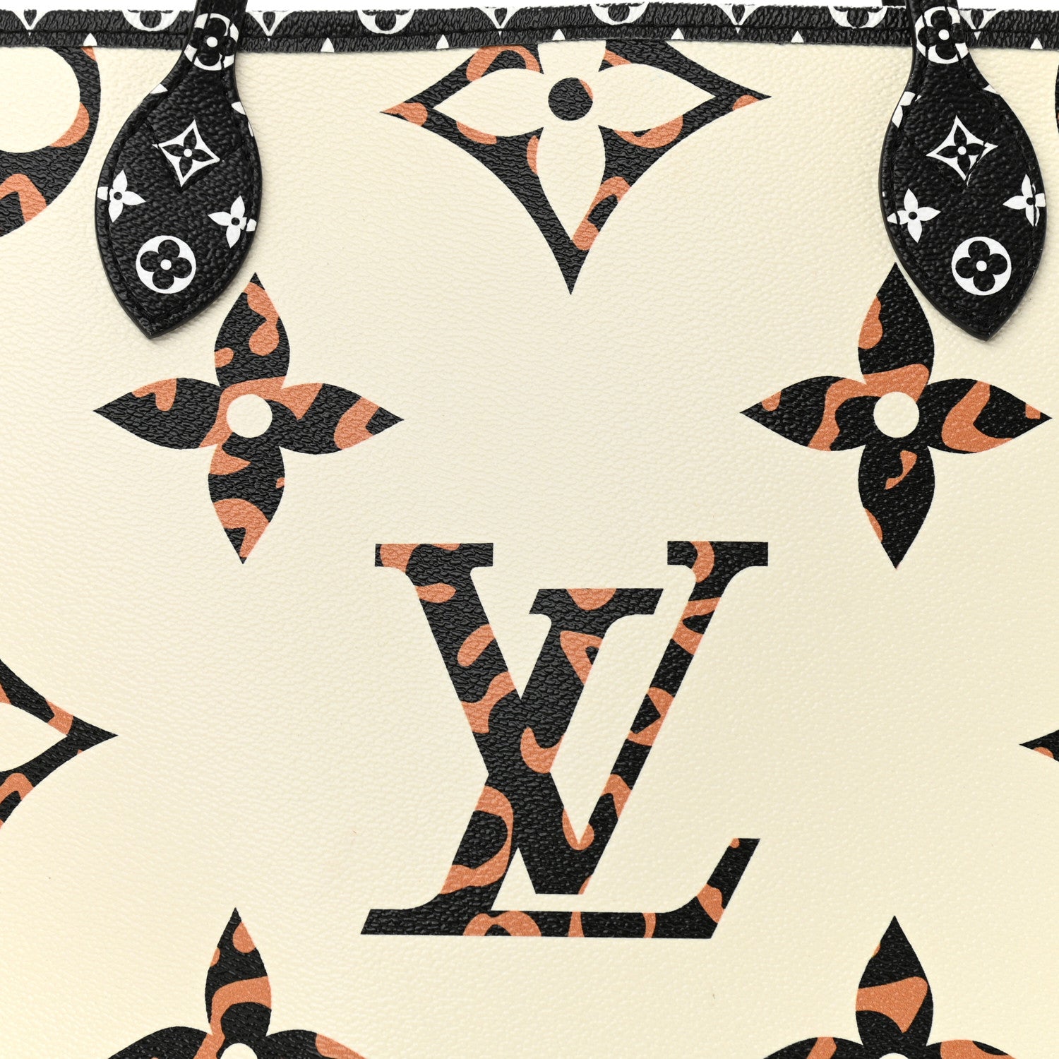 Louis Vuitton Monogram Giant Jungle Neverfull MM Ivory 9 of 13