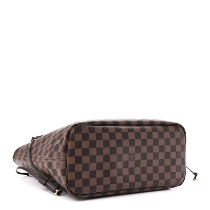 Louis Vuitton Damier Ebene Neo Neverfull MM Rose Ballerine 4 of 10