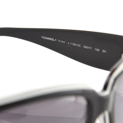Chanel CC Sunglasses 5144 Black 6 of 7