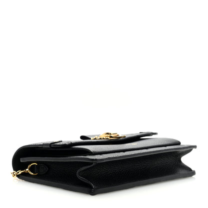 Louis Vuitton Empreinte Vavin Chain Wallet Black 4 of 10