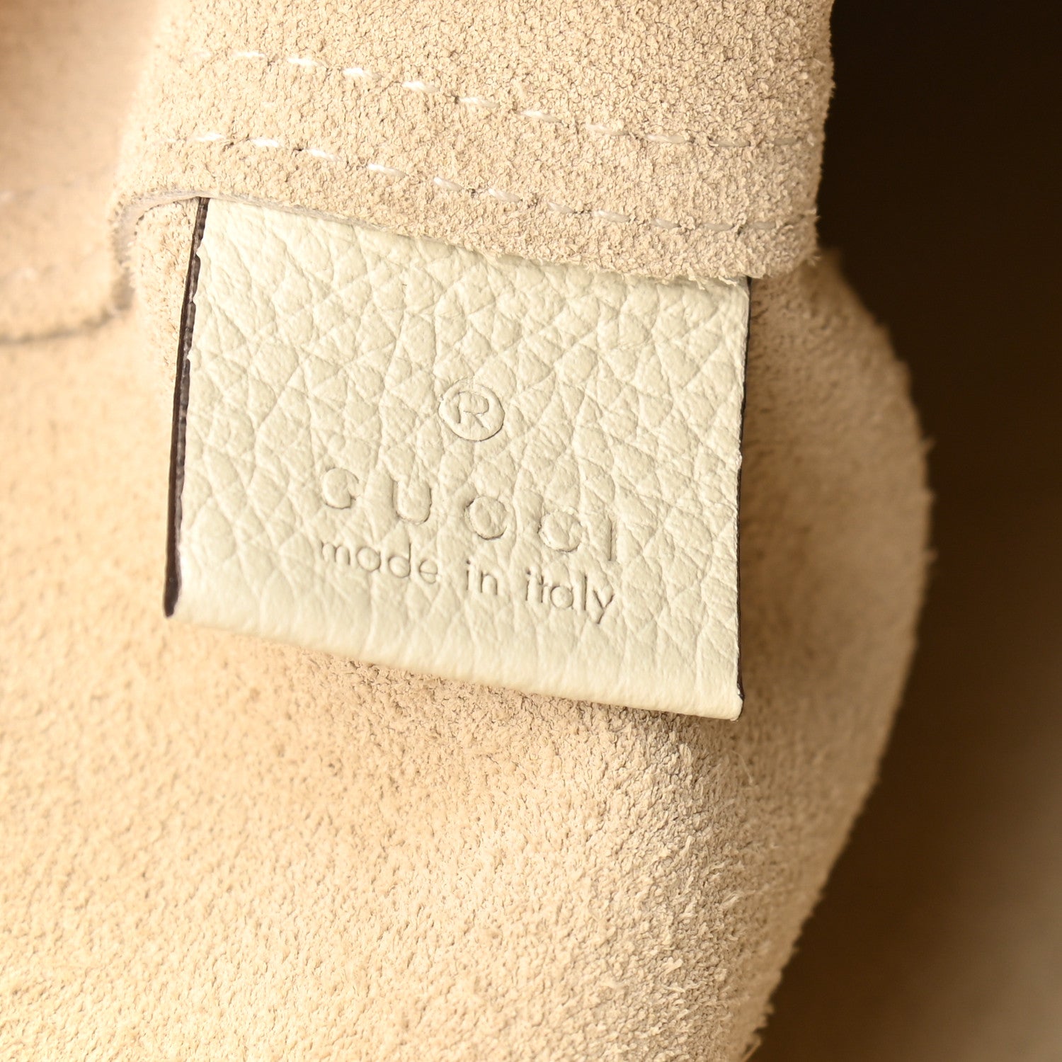 Gucci Calfskin Elton John Crocodile Rock Large Tote Off White 8 of 13