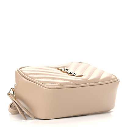 Saint Laurent Calfskin Matelasse Monogram Lou Belt Bag Light Natural 3 of 4
