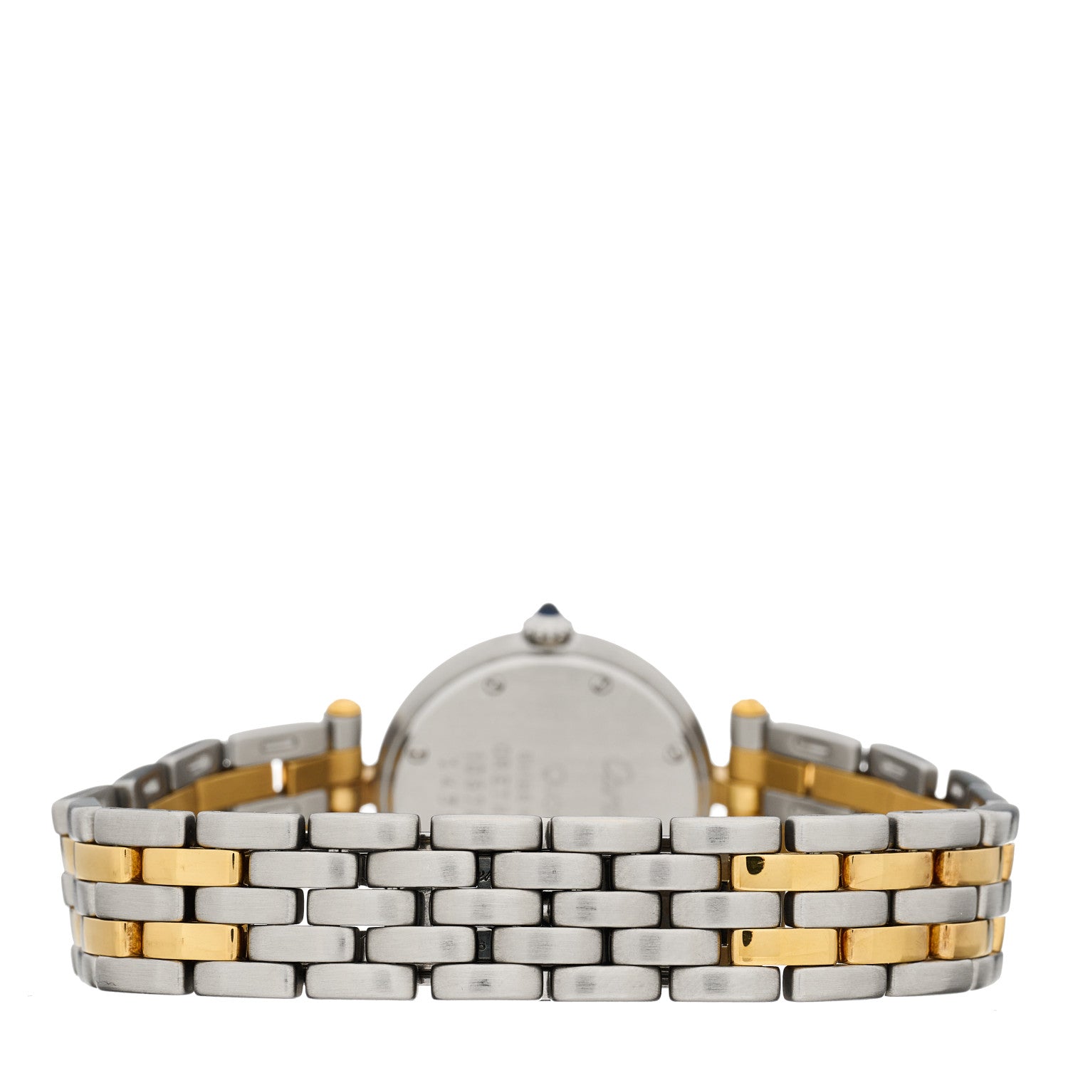 Cartier Stainless Steel 18K Yellow Gold 24mm Panthere Vendome Quartz Watch 3 of 4