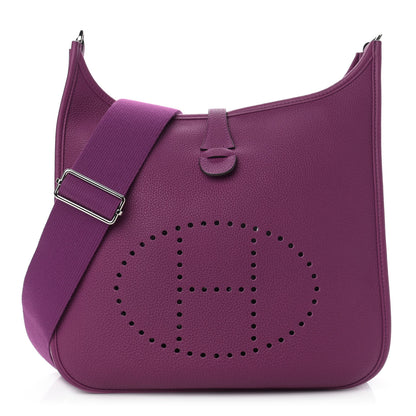 Hermes Taurillon Clemence Evelyne III PM Anemone 1 of 9