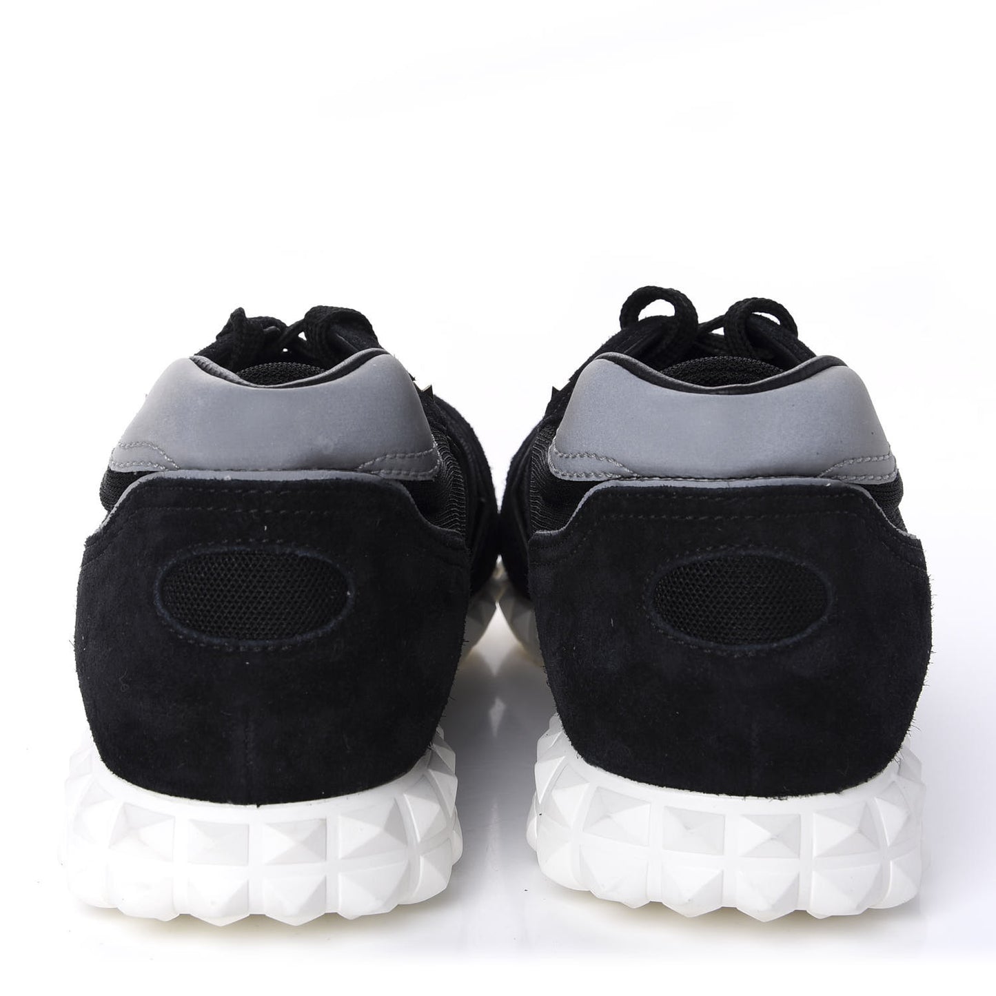 Suede Fabric Mens Soul AM Sneakers 43.5 Black