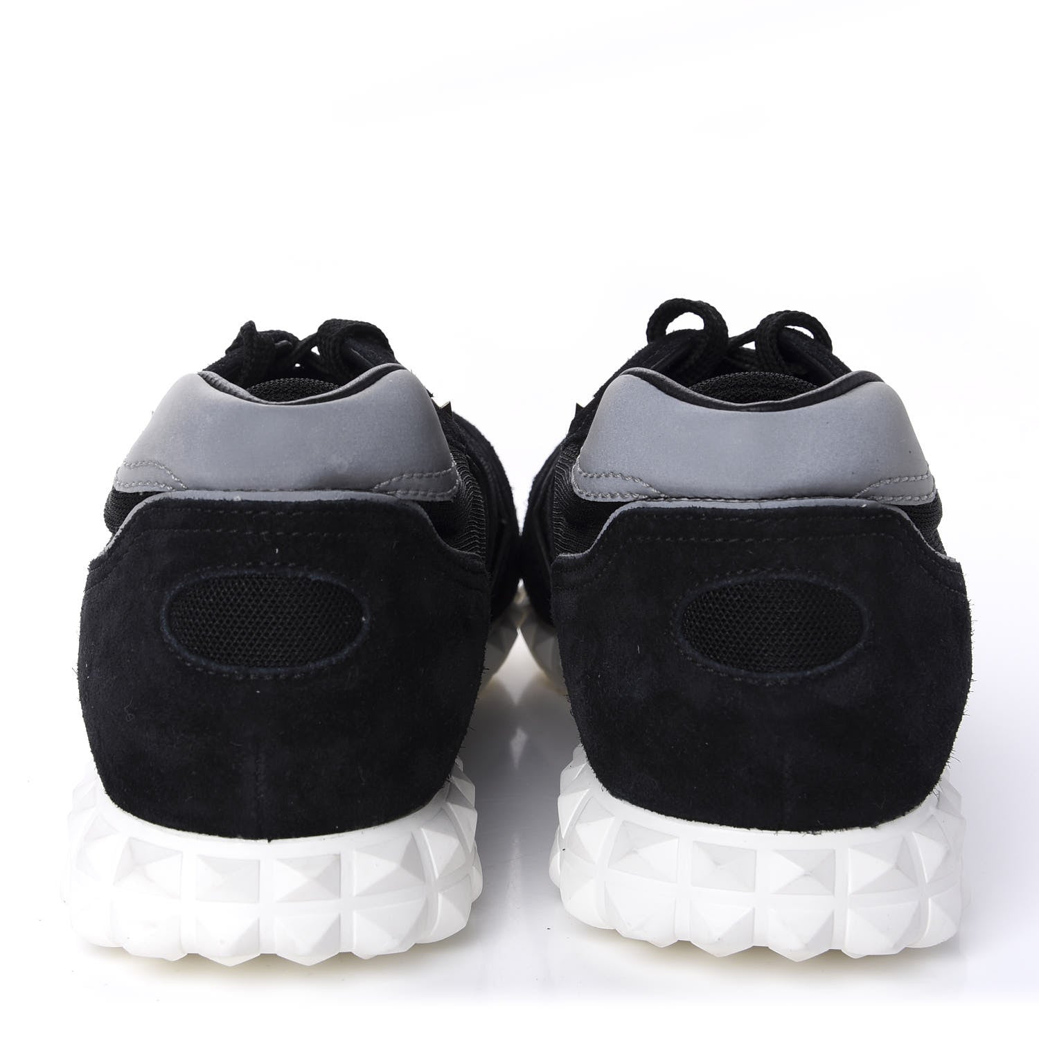 Valentino Garavani Suede Fabric Mens Soul AM Sneakers 43.5 Black 6 of 9