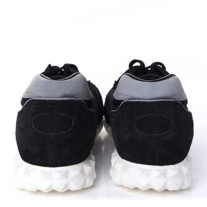 Valentino Garavani Suede Fabric Mens Soul AM Sneakers 43.5 Black 6 of 9