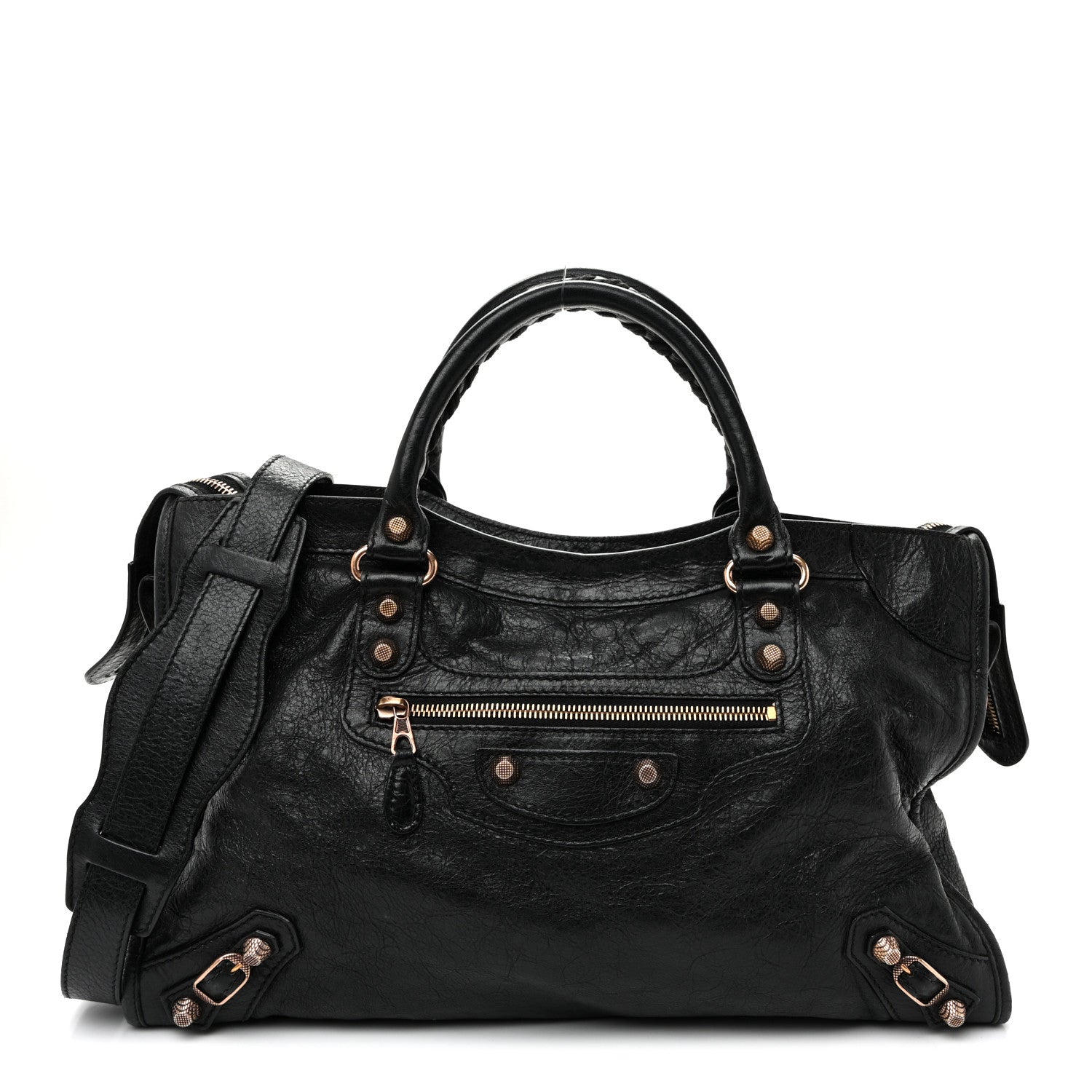 Balenciaga Agneau Giant 12 Gold Hardware City Black 1 of 12