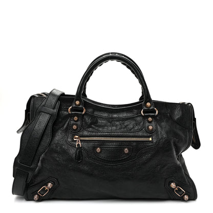 Balenciaga Agneau Giant 12 Gold Hardware City Black 1 of 12
