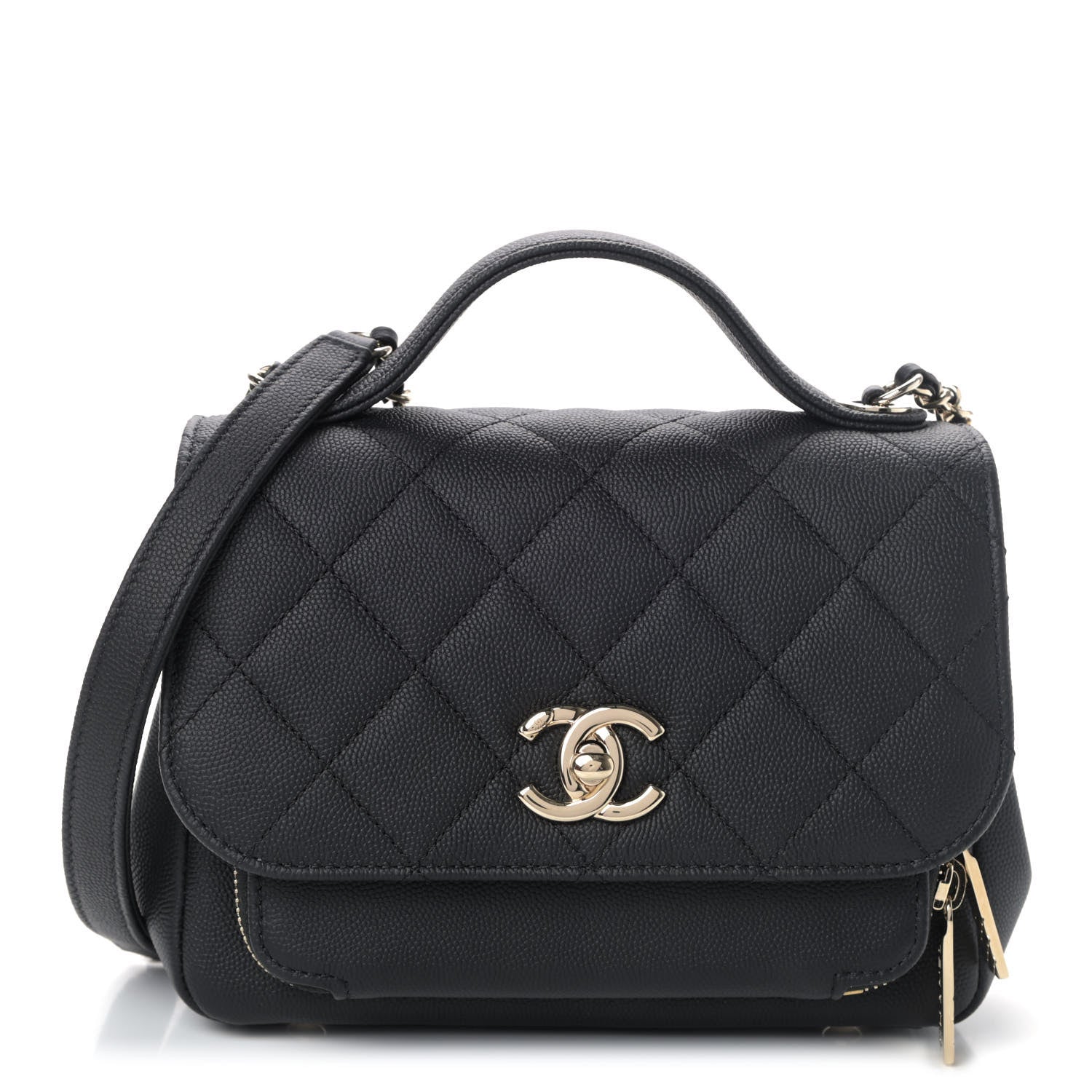Chanel Caviar Quilted Small Business Affinity Flap Black 1 of 4