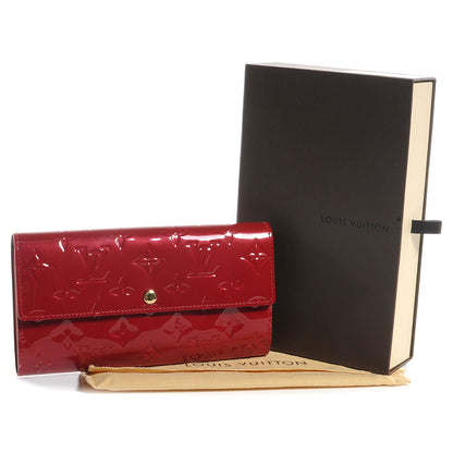 Louis Vuitton Vernis Sarah Wallet Pomme D'Amour 5 of 8