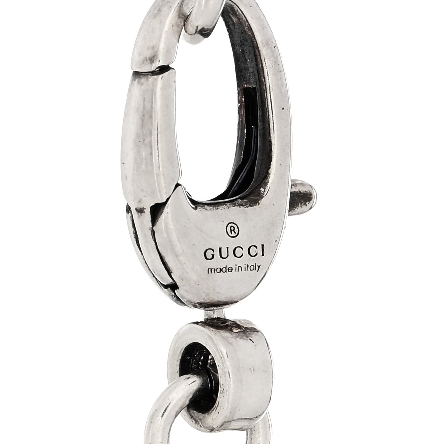 Sterling Silver Double G Key Bracelet