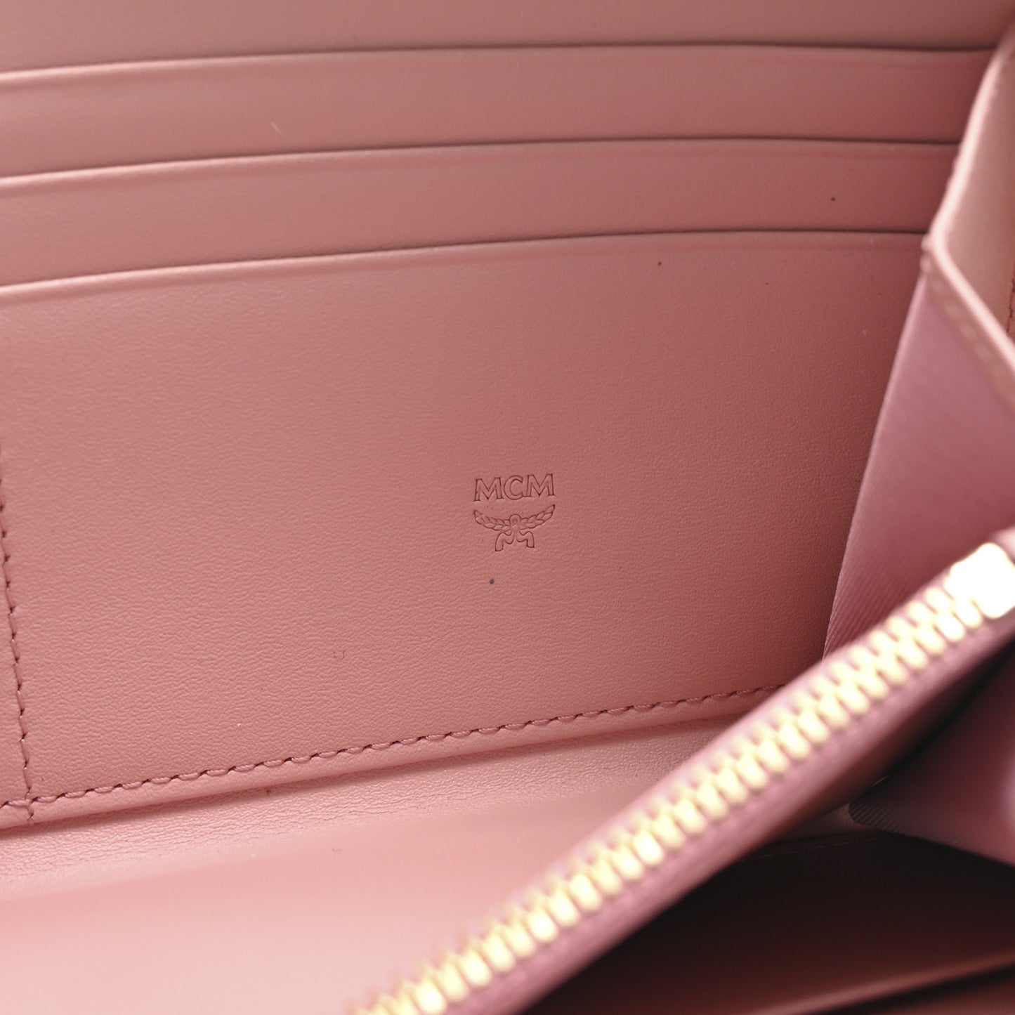 Visetos Large Zip Around Wallet Pink