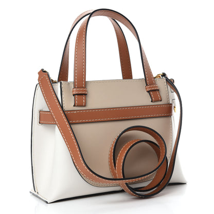 Loewe Natural Calfskin Mini Gate Tote Light Oat Soft White 3 of 12