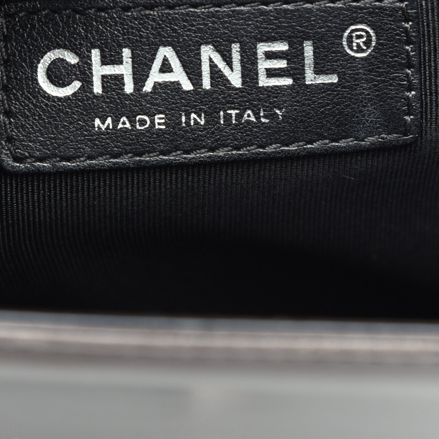 Chanel Glazed Calfskin Large Boy Flap Black Brown 6 of 8