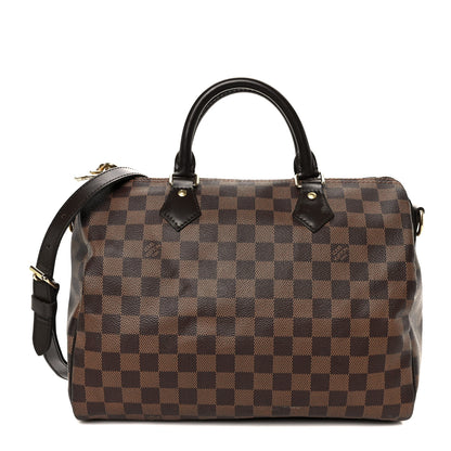 Louis Vuitton Damier Ebene Speedy Bandouliere 30 1 of 11