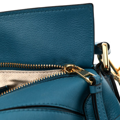 Loewe X SPIRITED AWAY Calfskin Bo Mouse Small Puzzle Bag Lagoon Blue 11 of 11